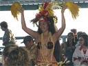 [ What dinner cruise would be complete without Tahitian dancers. ]
